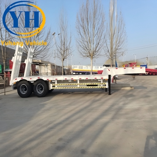 2 Axle Low Bed Semi Trailer 2 Axle Low Bed Semi Trailer