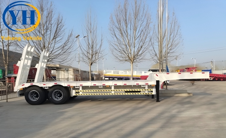 2 Axle Low Bed Semi Trailer-YUHANG VEHICLE 2 Axle Low Bed Semi Trailer-YUHANG VEHICLE
