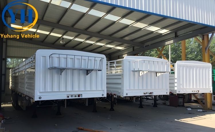 3 Axle Fence Semi Trailer-YUHANG VEHICLE 3 Axle Fence Semi Trailer-YUHANG VEHICLE