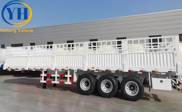 3 Axle Fence Truck Trailer-YUHANG VEHICLE 3 Axle Fence Truck Trailer-YUHANG VEHICLE