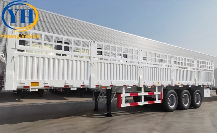 3 Axle Fence Truck Trailer-YUHANG VEHICLE 3 Axle Fence Truck Trailer-YUHANG VEHICLE