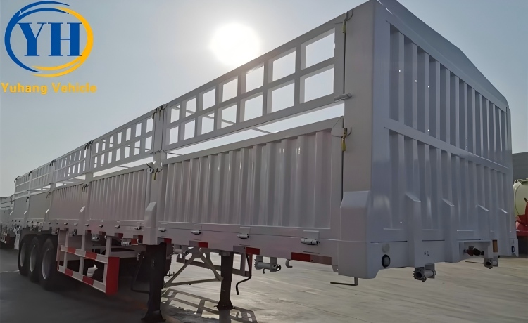 3 Axle Fence Truck Trailer-YUHANG VEHICLE 3 Axle Fence Truck Trailer-YUHANG VEHICLE