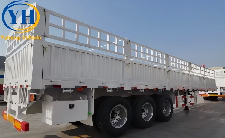 3 Axle Fence Truck Trailer-YUHANG VEHICLE 3 Axle Fence Truck Trailer-YUHANG VEHICLE