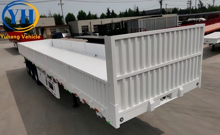 3 Axle Sidewall Semi Trailer-YUHANG VEHICLE 3 Axle Sidewall Semi Trailer-YUHANG VEHICLE