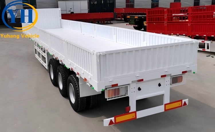 3 Axle Sidewall Semi Trailer-YUHANG VEHICLE 3 Axle Sidewall Semi Trailer-YUHANG VEHICLE