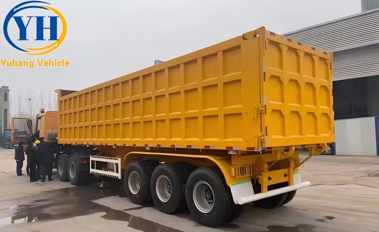 3 Axle Tipper Trailer Price-YUHANG VEHICLE 3 Axle Tipper Trailer Price-YUHANG VEHICLE