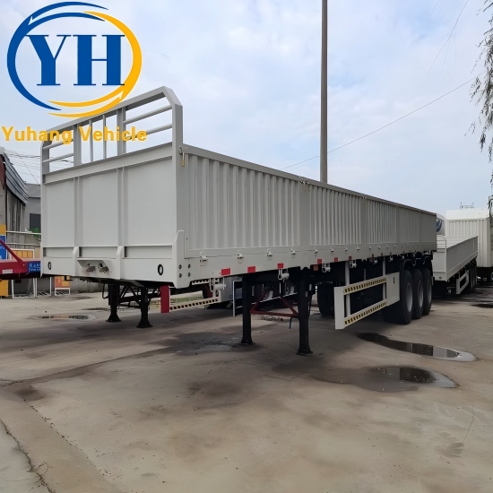 3 Axle Trailer with Drop Side 3 Axle Trailer with Drop Side