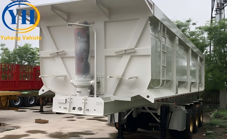 35CBM Hydraulic Dump Trailer-YUHANG VEHICLE 35CBM Hydraulic Dump Trailer-YUHANG VEHICLE