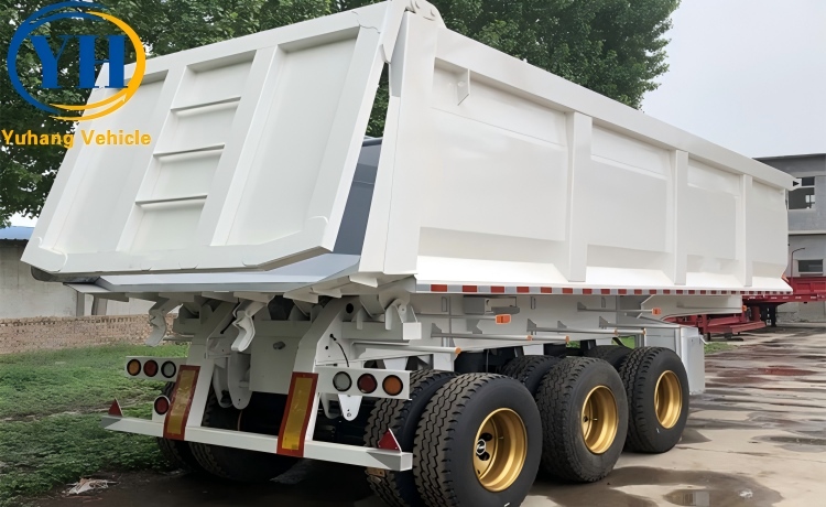 35CBM Hydraulic Dump Trailer-YUHANG VEHICLE 35CBM Hydraulic Dump Trailer-YUHANG VEHICLE