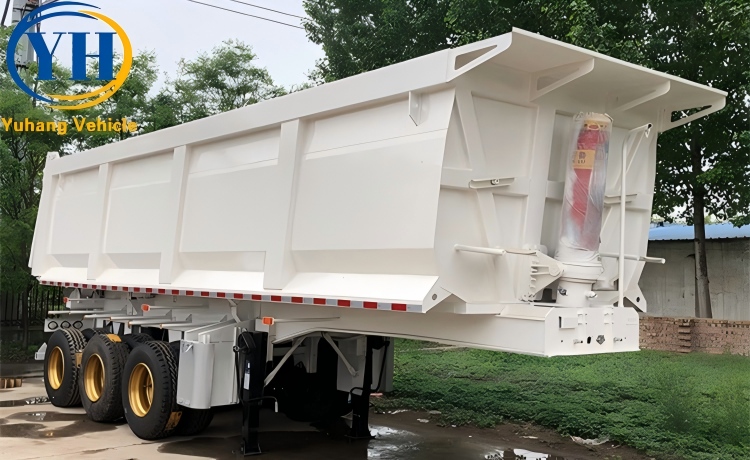 35CBM Hydraulic Dump Trailer-YUHANG VEHICLE 35CBM Hydraulic Dump Trailer-YUHANG VEHICLE