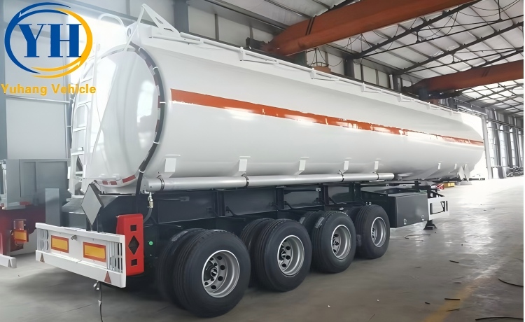 4 Axle Fuel Transport Trailer-YUHANG VEHICLE 4 Axle Fuel Transport Trailer-YUHANG VEHICLE