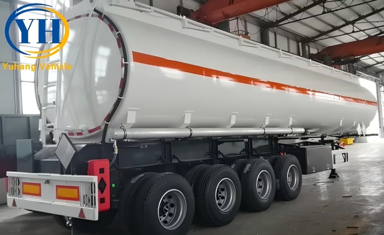 4 Axle Fuel Transport Trailer-YUHANG VEHICLE 4 Axle Fuel Transport Trailer-YUHANG VEHICLE