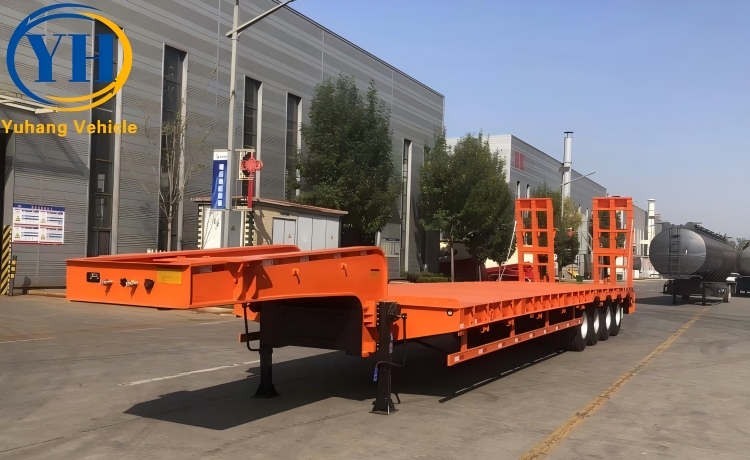 4 Axle Low Loader-YUHANG VEHICLE 4 Axle Low Loader-YUHANG VEHICLE