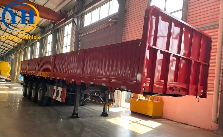 4 Axle Side Wall Trailer Price-YUHANG VEHICLE 4 Axle Side Wall Trailer Price-YUHANG VEHICLE