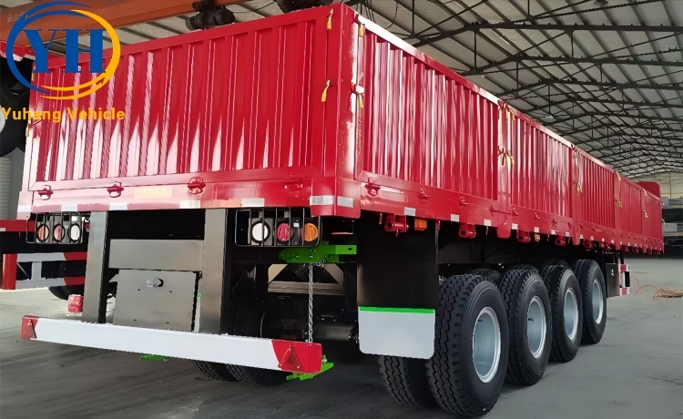4 Axle Side Wall Trailer Price-YUHANG VEHICLE 4 Axle Side Wall Trailer Price-YUHANG VEHICLE