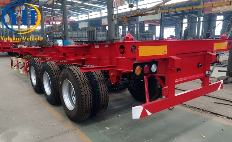 40 Feet Container Moving Trailer-YUHANG VEHICLE 40 Feet Container Moving Trailer-YUHANG VEHICLE