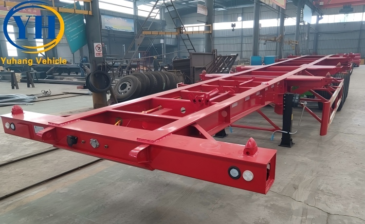 40 Feet Container Moving Trailer-YUHANG VEHICLE 40 Feet Container Moving Trailer-YUHANG VEHICLE