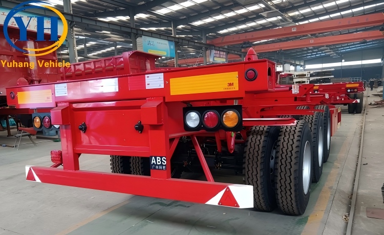 40 Feet Container Moving Trailer-YUHANG VEHICLE 40 Feet Container Moving Trailer-YUHANG VEHICLE