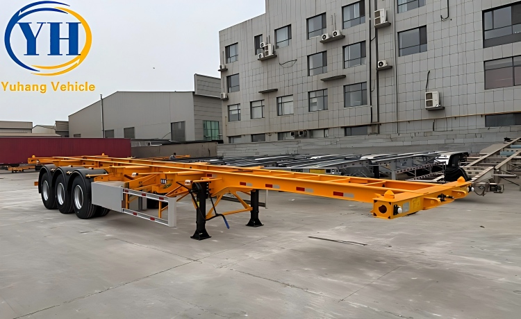 40 Feet Container Trailer Price-YUHANG VEHICLE 40 Feet Container Trailer Price-YUHANG VEHICLE