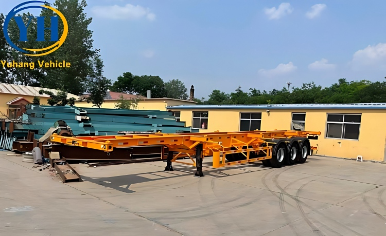 40 Feet Container Trailer Price-YUHANG VEHICLE 40 Feet Container Trailer Price-YUHANG VEHICLE