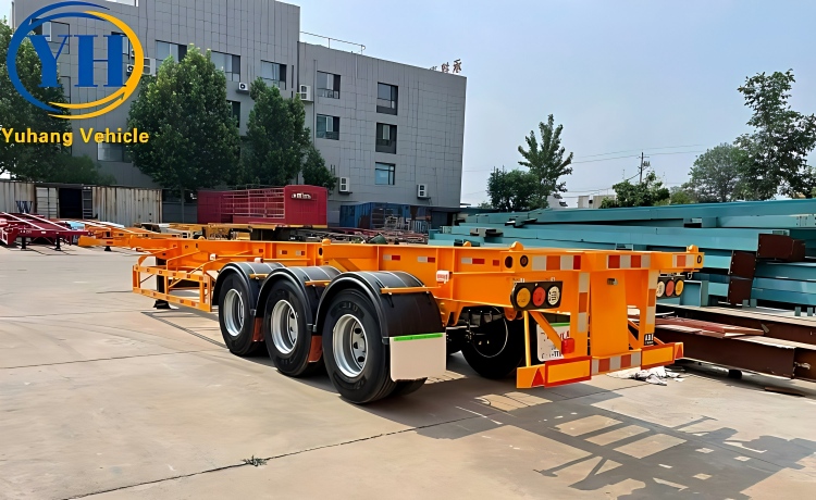 40 Feet Container Trailer Price-YUHANG VEHICLE 40 Feet Container Trailer Price-YUHANG VEHICLE