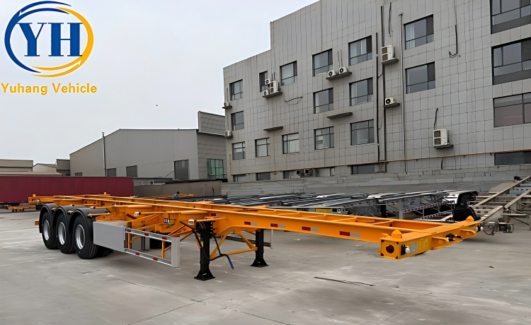 40 Feet Container Trailer Price-YUHANG VEHICLE 40 Feet Container Trailer Price-YUHANG VEHICLE
