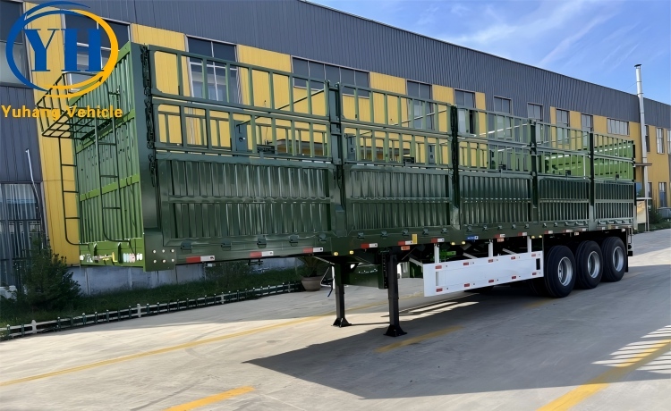 40 Foot Fence Cargo Semi Trailer-YUHANG VEHICLE 40 Foot Fence Cargo Semi Trailer-YUHANG VEHICLE
