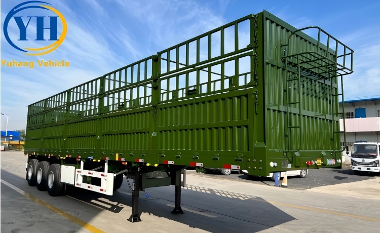40 Foot Fence Cargo Semi Trailer-YUHANG VEHICLE 40 Foot Fence Cargo Semi Trailer-YUHANG VEHICLE