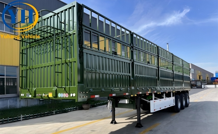 40 Foot Fence Cargo Semi Trailer-YUHANG VEHICLE 40 Foot Fence Cargo Semi Trailer-YUHANG VEHICLE