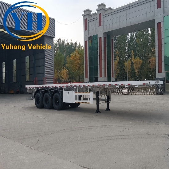 40 Foot Flatbed Container Semi Trailer 40 Foot Flatbed Container Semi Trailer