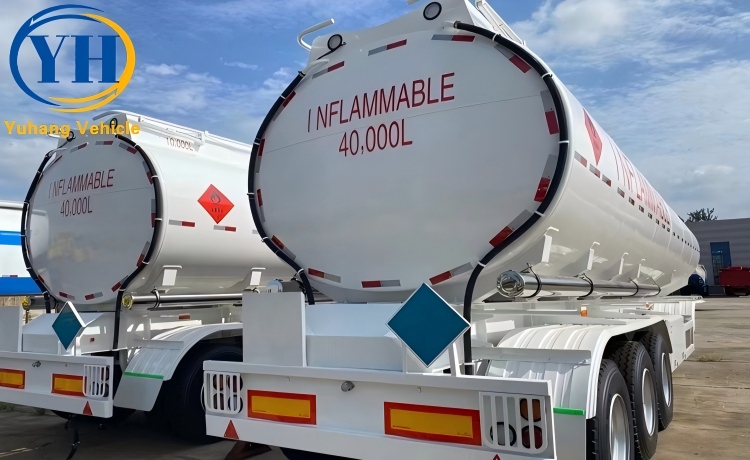 40000 Liter Fuel Tanker Trailer-YUHANG VEHICLE 40000 Liter Fuel Tanker Trailer-YUHANG VEHICLE