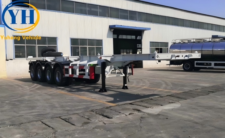 40Ft Skeletal Semi Trailer-YUHANG VEHICLE 40Ft Skeletal Semi Trailer-YUHANG VEHICLE