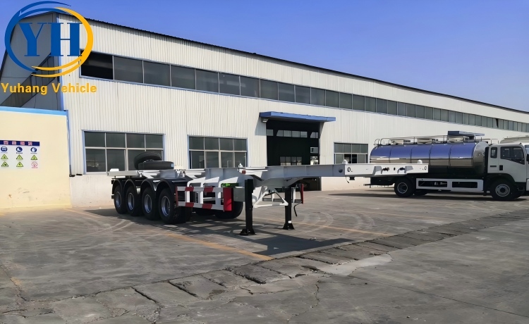 40Ft Skeletal Semi Trailer-YUHANG VEHICLE 40Ft Skeletal Semi Trailer-YUHANG VEHICLE
