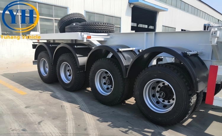 40Ft Skeletal Semi Trailer-YUHANG VEHICLE 40Ft Skeletal Semi Trailer-YUHANG VEHICLE