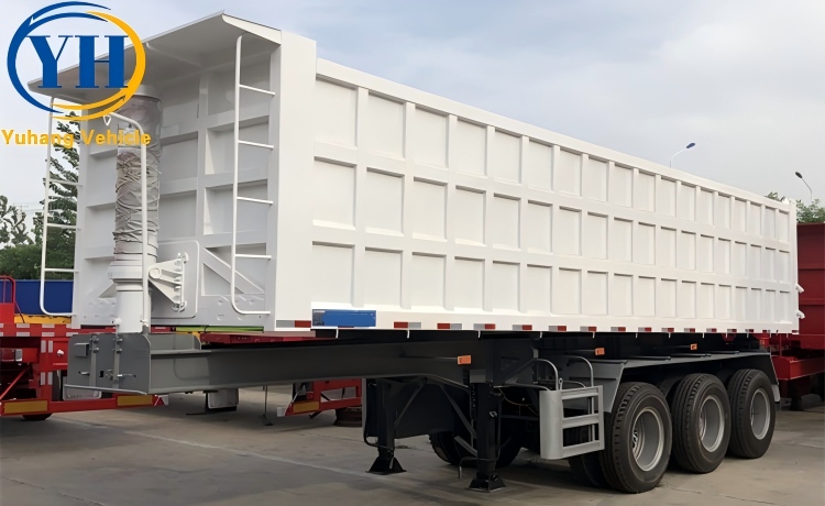 42 Cubic Dump Semi Trailer-YUHANG VEHICLE 42 Cubic Dump Semi Trailer-YUHANG VEHICLE