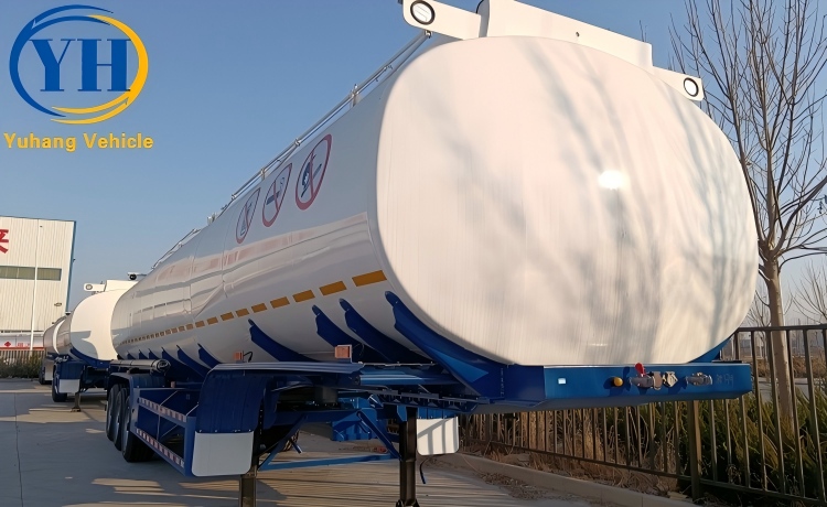 42,000 Liter Oil Tanker Trailer Price-YUHANG VEHICLE 42,000 Liter Oil Tanker Trailer Price-YUHANG VEHICLE