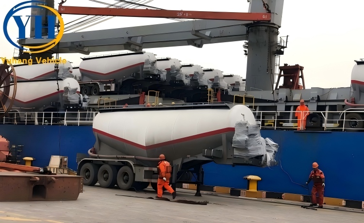 42cbm Bulk Cement Tanker Trailer-YUHANG VEHICLE 42cbm Bulk Cement Tanker Trailer-YUHANG VEHICLE