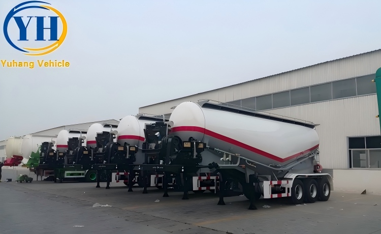 42cbm Bulk Cement Tanker Trailer-YUHANG VEHICLE 42cbm Bulk Cement Tanker Trailer-YUHANG VEHICLE