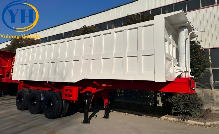 45CBM Rear Dump Trailer-YUHANG VEHICLE 45CBM Rear Dump Trailer-YUHANG VEHICLE