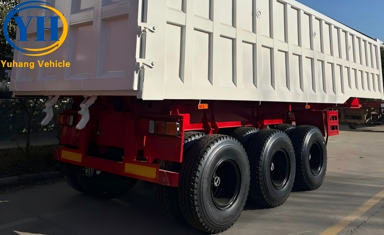 45CBM Rear Dump Trailer-YUHANG VEHICLE 45CBM Rear Dump Trailer-YUHANG VEHICLE