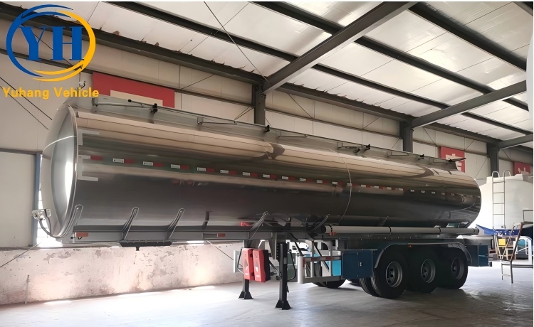 45m³ Aluminum Alloy Oil Tanker-YUHANG VEHICLE 45m³ Aluminum Alloy Oil Tanker-YUHANG VEHICLE