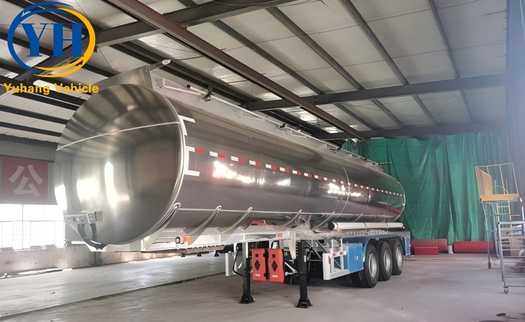 45m³ Aluminum Alloy Oil Tanker-YUHANG VEHICLE 45m³ Aluminum Alloy Oil Tanker-YUHANG VEHICLE