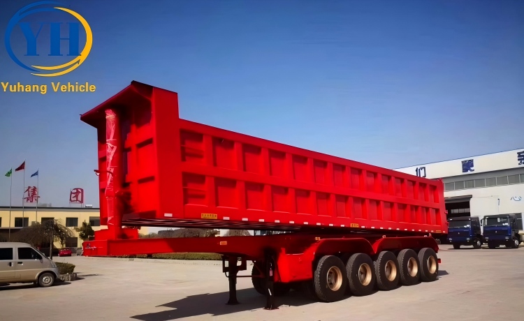 5 Axle Tipper Truck Trailer-YUHANG VEHICLE 5 Axle Tipper Truck Trailer-YUHANG VEHICLE