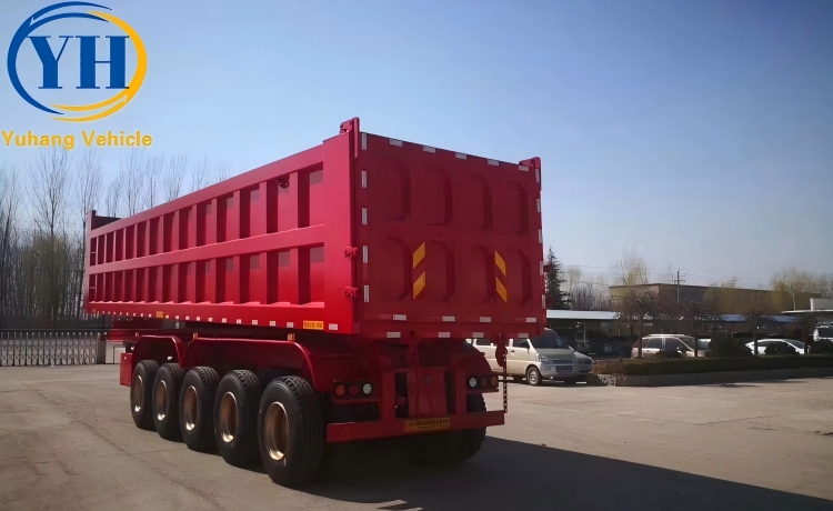 5 Axle Tipper Truck Trailer-YUHANG VEHICLE 5 Axle Tipper Truck Trailer-YUHANG VEHICLE