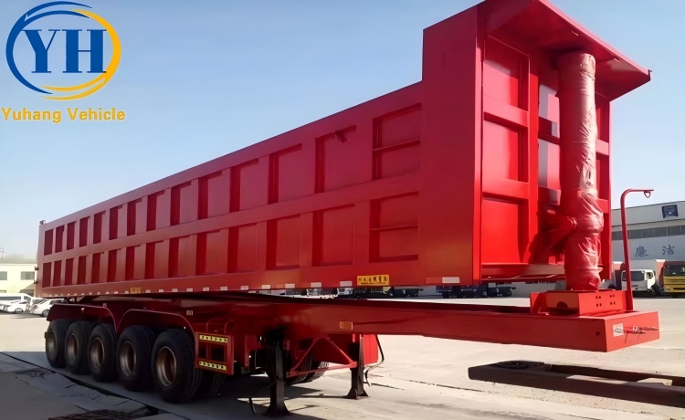 5 Axle Tipper Truck Trailer-YUHANG VEHICLE 5 Axle Tipper Truck Trailer-YUHANG VEHICLE