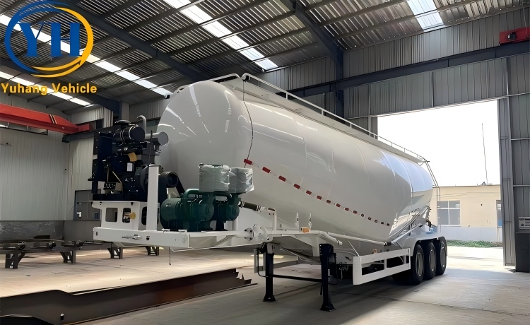50 Ton Silo Semi Trailer-YUHANG VEHICLE 50 Ton Silo Semi Trailer-YUHANG VEHICLE