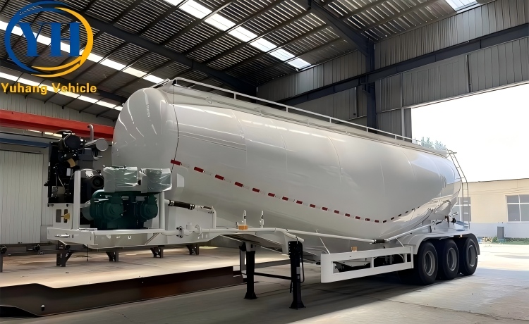 50 Ton Silo Semi Trailer-YUHANG VEHICLE 50 Ton Silo Semi Trailer-YUHANG VEHICLE