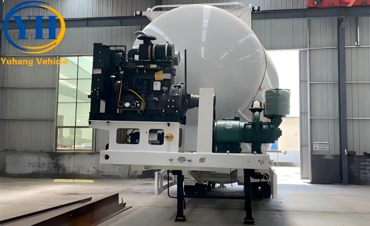 50 Ton Silo Semi Trailer-YUHANG VEHICLE 50 Ton Silo Semi Trailer-YUHANG VEHICLE