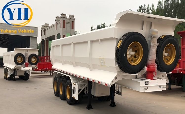 50 Ton U Shape Tipper Trailer-YUHANG VEHICLE 50 Ton U Shape Tipper Trailer-YUHANG VEHICLE