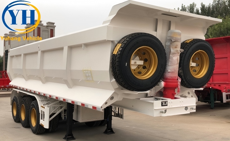 50 Ton U Shape Tipper Trailer-YUHANG VEHICLE 50 Ton U Shape Tipper Trailer-YUHANG VEHICLE